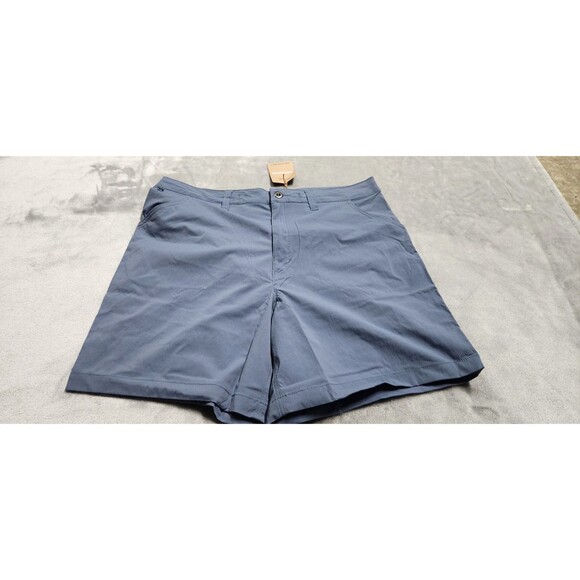 NWT Patagonia Women's Size 14 Utility Blue 7" Quandary Shorts - Picture 1 of 8